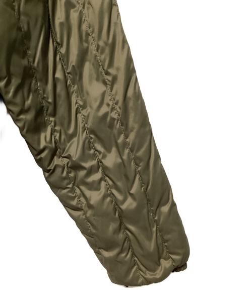 TAION（タイオン）TAION (タイオン) ダウンジャケット カーキ サイズ:Lの古着・服飾アイテム