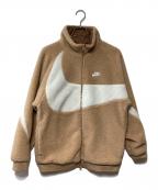NIKEナイキ）の古着「VM SWOOSH FULLZIP JACKET」｜ベージュ×ホワイト