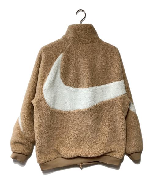 NIKE（ナイキ）NIKE (ナイキ) VM SWOOSH FULLZIP JACKET ベージュ×ホワイト サイズ:XLの古着・服飾アイテム
