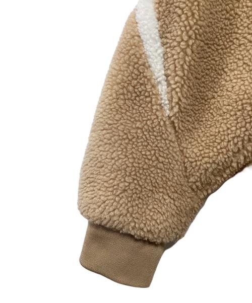 NIKE（ナイキ）NIKE (ナイキ) VM SWOOSH FULLZIP JACKET ベージュ×ホワイト サイズ:XLの古着・服飾アイテム