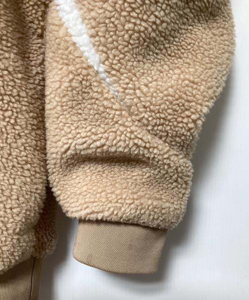 NIKE（ナイキ）NIKE (ナイキ) VM SWOOSH FULLZIP JACKET ベージュ×ホワイト サイズ:XLの古着・服飾アイテム