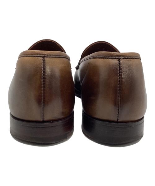 Crockett & Jones（クロケット＆ジョーンズ）Crockett & Jones (クロケット＆ジョーンズ) コインローファー ブラウン サイズ:9Eの古着・服飾アイテム