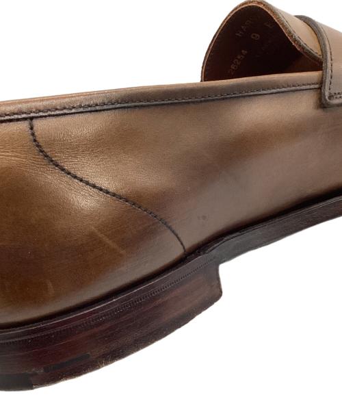 Crockett & Jones（クロケット＆ジョーンズ）Crockett & Jones (クロケット＆ジョーンズ) コインローファー ブラウン サイズ:9Eの古着・服飾アイテム