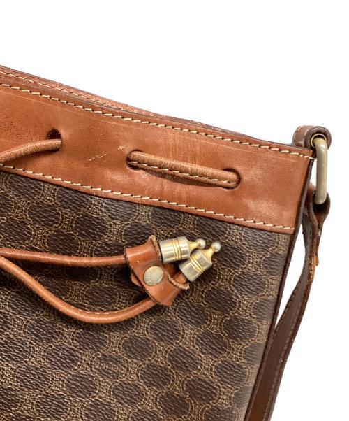 CELINE（セリーヌ）CELINE (セリーヌ) 巾着ショルダーバッグの古着・服飾アイテム