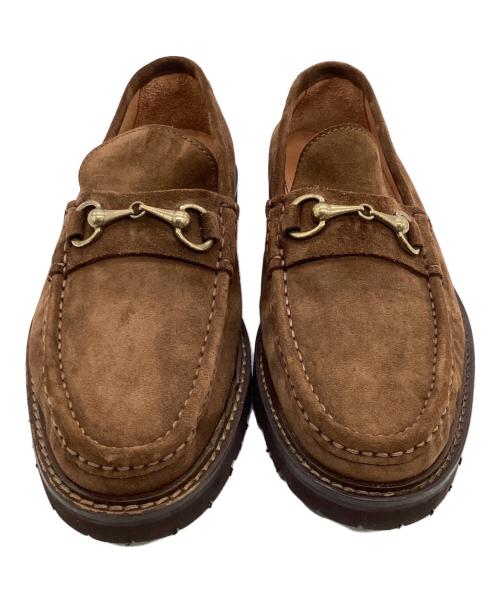 IL MOCASSINO（イルモカシーノ）IL MOCASSINO (イルモカシーノ) ビットシューズ ブラウン サイズ:SIZE 39の古着・服飾アイテム