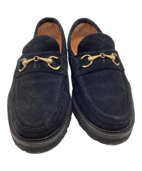 IL MOCASSINO（イルモカシーノ）IL MOCASSINO (イルモカシーノ) ビットシューズ ブラック サイズ:SIZE 39の古着・服飾アイテム