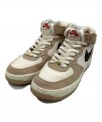 NIKEナイキ）の古着「AIR FORCE 1 MID 07 LX」｜ベージュ×アイボリー