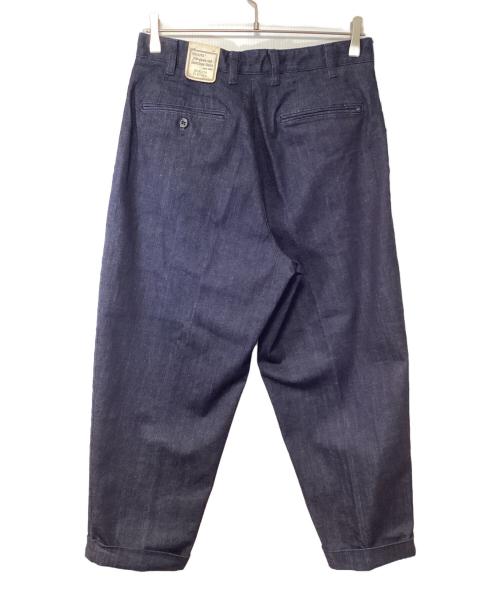 BEAMS（ビームス）BEAMS (ビームス) ワイドデニムパンツ インディゴ サイズ:SIZE S 未使用品の古着・服飾アイテム