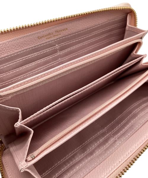 Samantha Thavasa（サマンサタバサ）Samantha Thavasa (サマンサタバサ) トロッターケース風長財布 ピンク 未使用品の古着・服飾アイテム