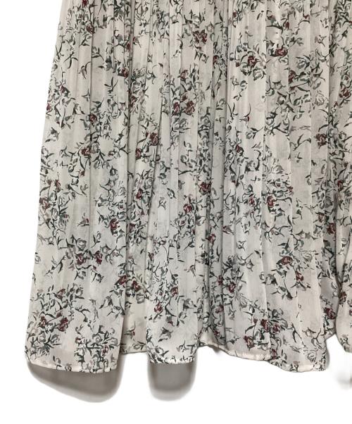 FRAY ID（フレイ アイディー）FRAY ID (フレイ アイディー) ノースリーブワンピース グリーン×ホワイトの古着・服飾アイテム