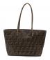 FENDI (フェンディ) トートバッグ ベージュ×ブラウン：35000円