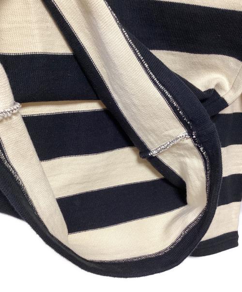 THE REAL McCOY'S（ザ・リアルマッコイズ）THE REAL McCOY'S (ザ・リアルマッコイズ) クルーネックニット ブラック×アイボリー サイズ:Lの古着・服飾アイテム