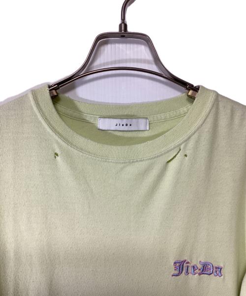 jieda（ジエダ）jieda (ジエダ) 半袖Tシャツ 黄緑 サイズ:1の古着・服飾アイテム