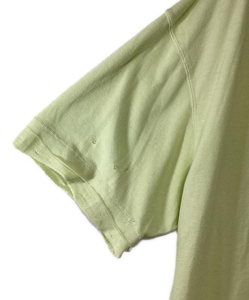 jieda（ジエダ）jieda (ジエダ) 半袖Tシャツ 黄緑 サイズ:1の古着・服飾アイテム