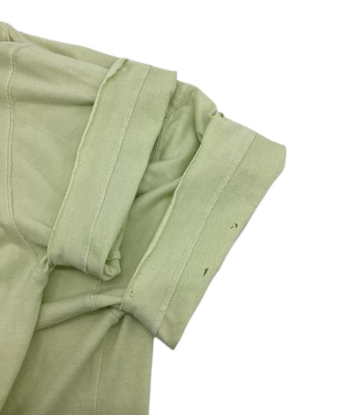 jieda（ジエダ）jieda (ジエダ) 半袖Tシャツ 黄緑 サイズ:1の古着・服飾アイテム