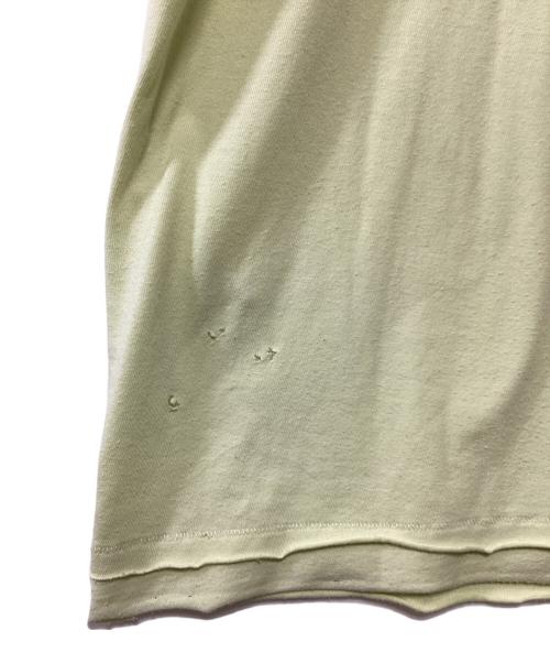 jieda（ジエダ）jieda (ジエダ) 半袖Tシャツ 黄緑 サイズ:1の古着・服飾アイテム