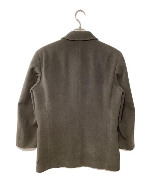 BURBERRY LONDON（バーバリーロンドン）BURBERRY LONDON (バーバリーロンドン) カシミヤ混ウールジャケット カーキ サイズ:SIZE Sの古着・服飾アイテム