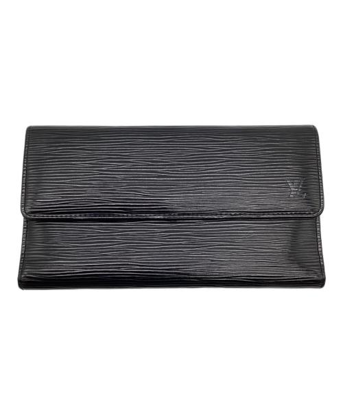 LOUIS VUITTON（ルイ ヴィトン）LOUIS VUITTON (ルイ ヴィトン) ポルトトレゾール・インターナショナル ノワールの古着・服飾アイテム