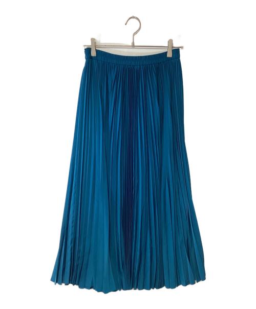 theory luxe（セオリーリュクス）theory luxe (セオリーリュクス) プリーツスカート ブルー サイズ:SIZE 38の古着・服飾アイテム