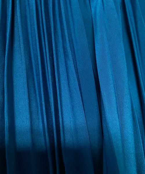 theory luxe（セオリーリュクス）theory luxe (セオリーリュクス) プリーツスカート ブルー サイズ:SIZE 38の古着・服飾アイテム