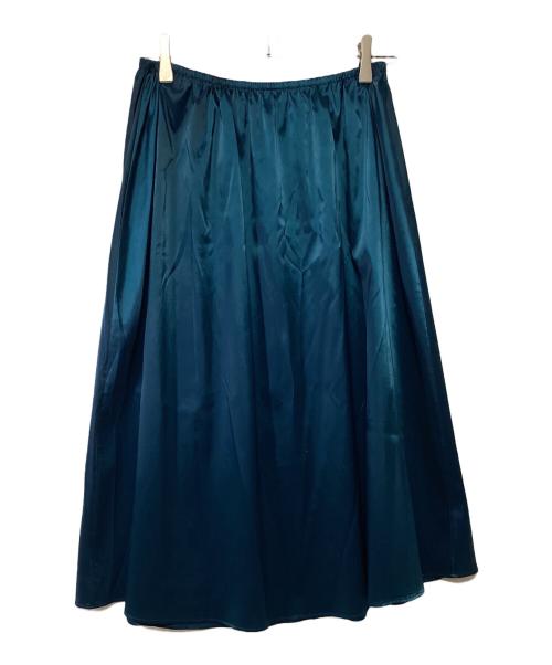 theory luxe（セオリーリュクス）theory luxe (セオリーリュクス) プリーツスカート ブルー サイズ:SIZE 38の古着・服飾アイテム