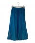 theory luxe（セオリーリュクス）の古着「プリーツスカート」｜ブルー