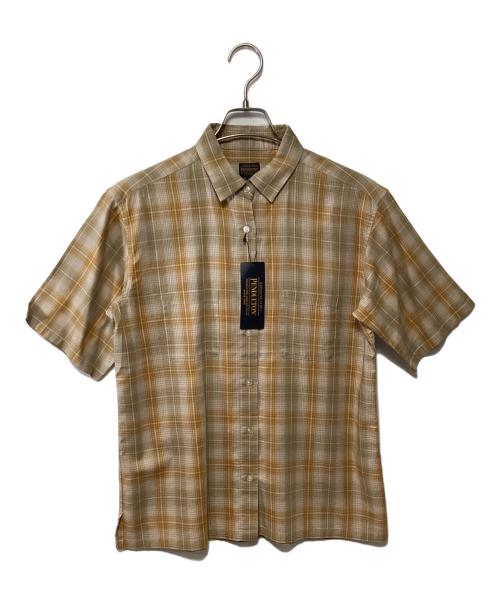 PENDLETON（ペンドルトン）PENDLETON (ペンドルトン) チェックシャツ イエロー×ベージュ サイズ:M 未使用品の古着・服飾アイテム