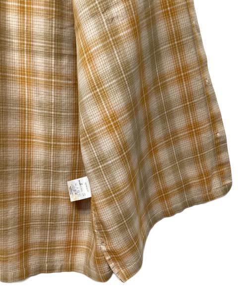 PENDLETON（ペンドルトン）PENDLETON (ペンドルトン) チェックシャツ イエロー×ベージュ サイズ:M 未使用品の古着・服飾アイテム