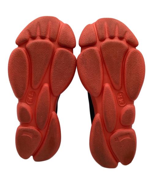 CAMPER（カンペール）CAMPER (カンペール) ミドルカットスニーカー ブラック×レッド サイズ:26-21の古着・服飾アイテム