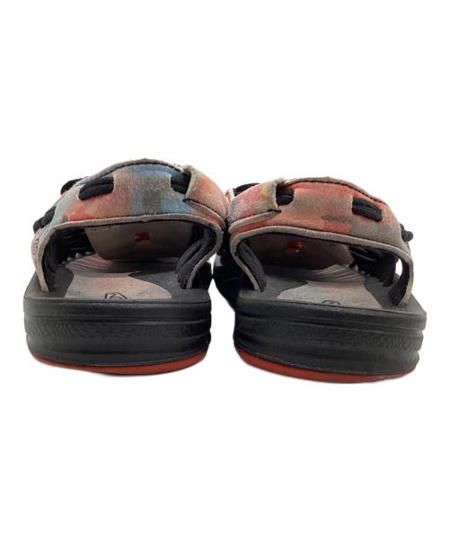 KEEN（キーン）KEEN (キーン) サンダル ブラック×オレンジ サイズ:24の古着・服飾アイテム