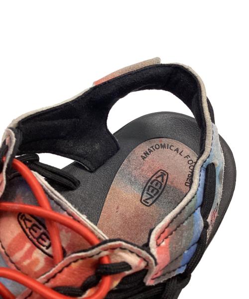KEEN（キーン）KEEN (キーン) サンダル ブラック×オレンジ サイズ:24の古着・服飾アイテム
