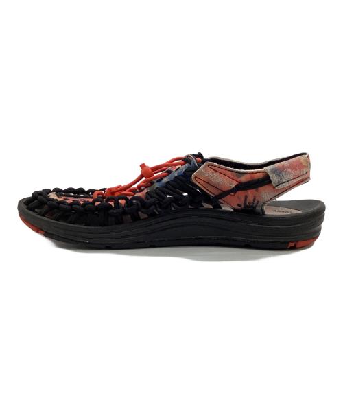 KEEN（キーン）KEEN (キーン) サンダル ブラック×オレンジ サイズ:24の古着・服飾アイテム