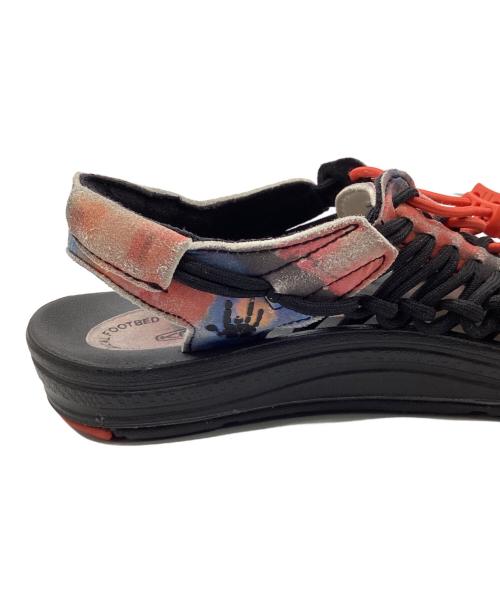 KEEN（キーン）KEEN (キーン) サンダル ブラック×オレンジ サイズ:24の古着・服飾アイテム