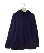 LOOPWHEELERループウィラー）の古着「ウール混パーカー」｜ネイビー