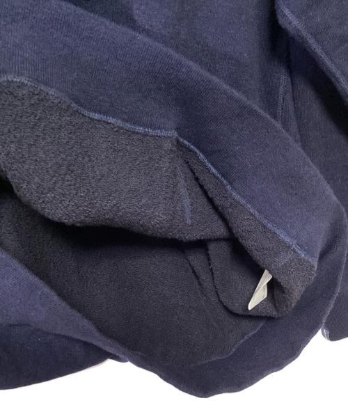 LOOPWHEELER（ループウィラー）LOOPWHEELER (ループウィラー) ウール混パーカー ネイビー サイズ:LARGEの古着・服飾アイテム