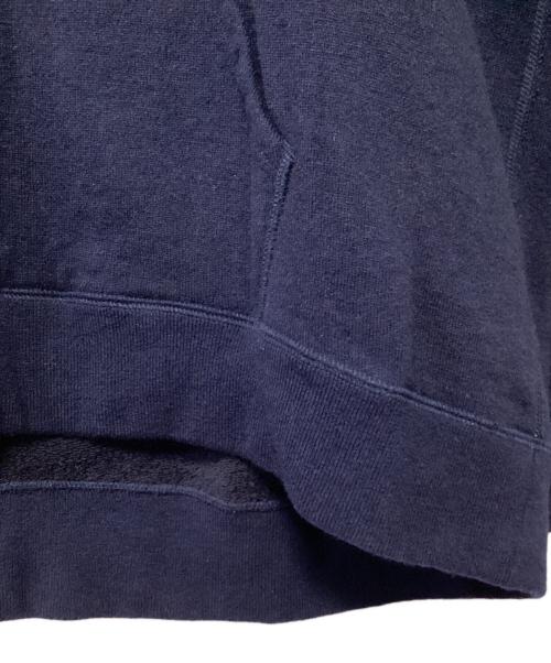 LOOPWHEELER（ループウィラー）LOOPWHEELER (ループウィラー) ウール混パーカー ネイビー サイズ:LARGEの古着・服飾アイテム