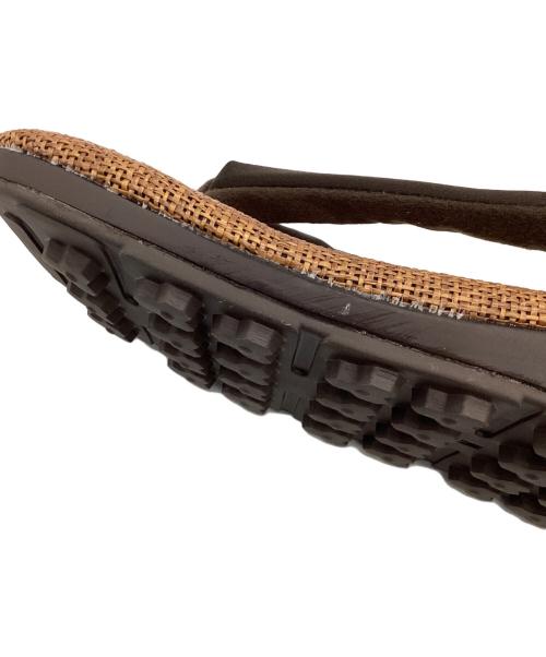 goyemon（ゴヱモン）goyemon (ゴヱモン) unda/雲駄 ブラウン サイズ:Mの古着・服飾アイテム