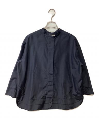 週末値下げ　試着のみ　yoriヨリ　リボンツイードブラウス 中古・古着通販】YORI (ヨリ) バックリボンブラウス ネイビー サイズ