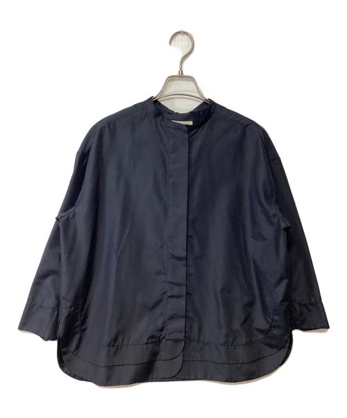 YORI（ヨリ）YORI (ヨリ) バックリボンブラウス ネイビー サイズ:36の古着・服飾アイテム