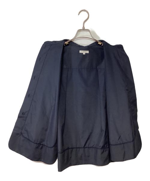 YORI（ヨリ）YORI (ヨリ) バックリボンブラウス ネイビー サイズ:36の古着・服飾アイテム