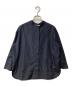YORI（ヨリ）の古着「バックリボンブラウス」｜ネイビー