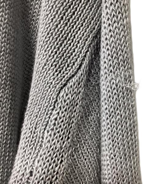 crepuscule（クレプスキュール）crepuscule (クレプスキュール) Vネックリネンプルオーバーニット グレー サイズ:2の古着・服飾アイテム