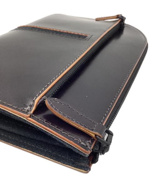 FIVEWOODS（ファイブウッズ）FIVEWOODS (ファイブウッズ) クラッチバッグ ブラウンの古着・服飾アイテム