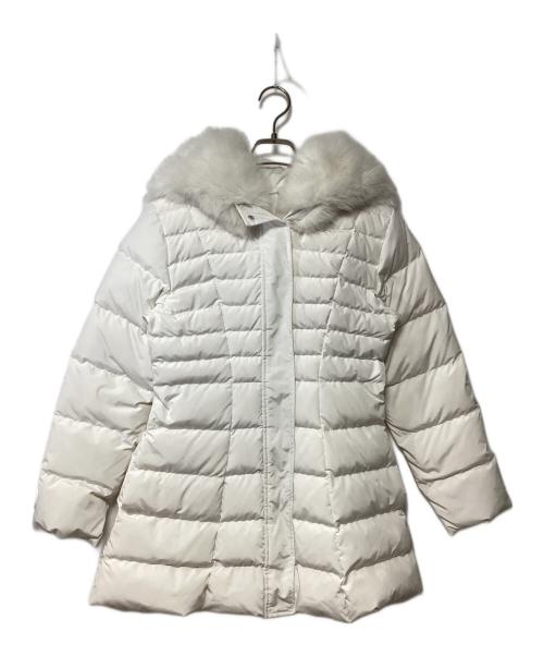 darich（ダーリッチ）darich (ダーリッチ) ミディダウンコート オフホワイト サイズ:Sの古着・服飾アイテム