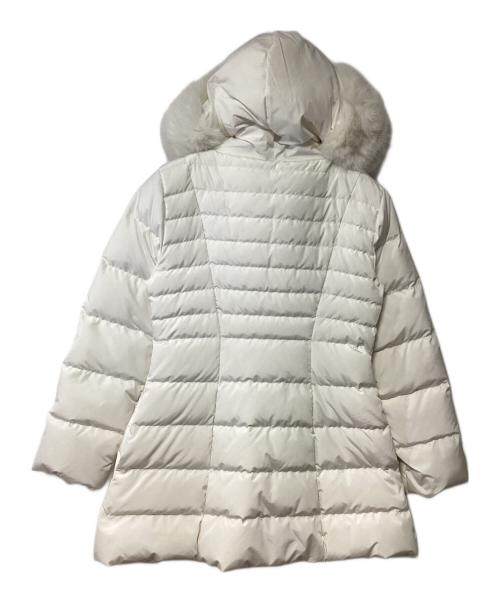 darich（ダーリッチ）darich (ダーリッチ) ミディダウンコート オフホワイト サイズ:Sの古着・服飾アイテム