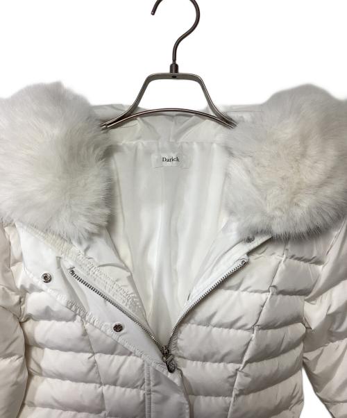 darich（ダーリッチ）darich (ダーリッチ) ミディダウンコート オフホワイト サイズ:Sの古着・服飾アイテム