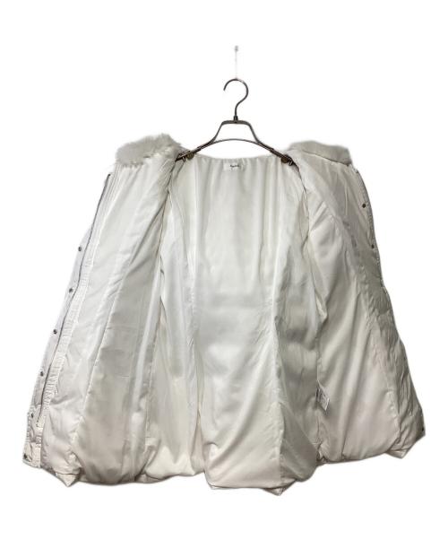 darich（ダーリッチ）darich (ダーリッチ) ミディダウンコート オフホワイト サイズ:Sの古着・服飾アイテム