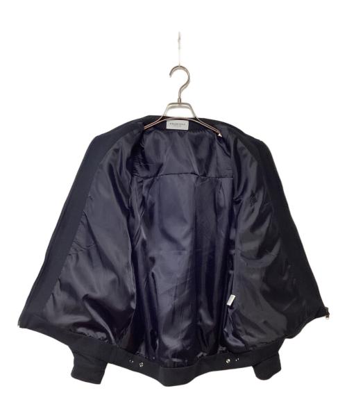 KINASHI CYCLE（キナシサイクル）KINASHI CYCLE (キナシサイクル) 襟付ジャケット ネイビー サイズ:XLの古着・服飾アイテム