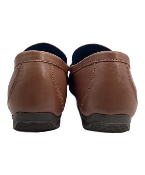 REGAL（リーガル）REGAL (リーガル) レザースリッポン ブラウン サイズ:27の古着・服飾アイテム