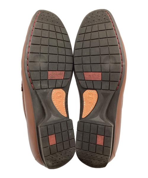 REGAL（リーガル）REGAL (リーガル) レザースリッポン ブラウン サイズ:27の古着・服飾アイテム